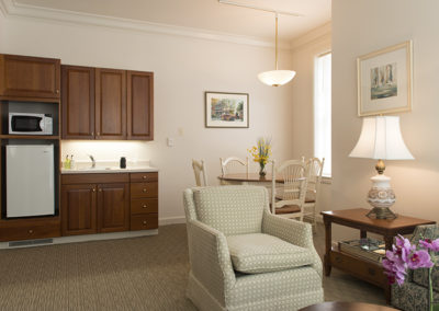 Assisted living facility apartment