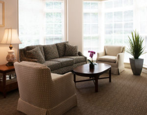 Senior housing living room