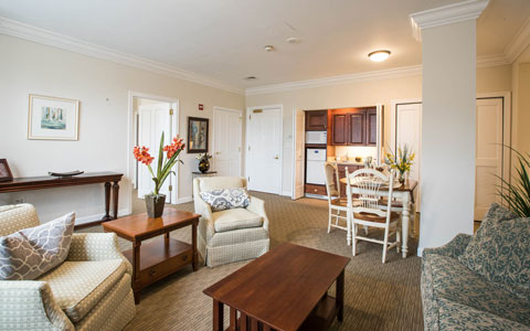 Spacious independent living for seniors
