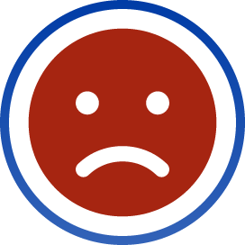 Icon of sad face